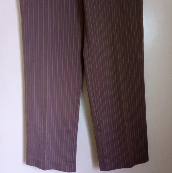 Nine and Co. pinstripe trousers women's size 4 - Picture 2 of 11